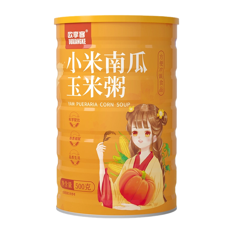 小米南瓜粥玉米糊羹代餐粉冲饮即食速食早餐粥