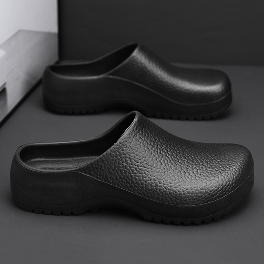 Scarpe Antiscivolo Scarpe Da Cuoco Antiscivolo Unisex - Materiale EVA Impermeabile, Comode Per Cucina E Ristorante Scarpe Da Cucina Uomo - Foto 6