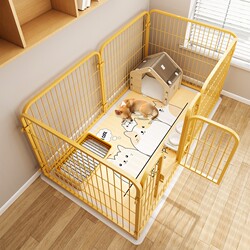 Dog Pet Fence Indoor Home Use Free Combination Dog Cage for Small and Medium-Sized Dogs Teddy Isolation Gate Dedicated Dog House