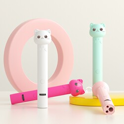 Cat Teasing Laser Pointer Rechargeable Laser Light Cat Toy for Kitten Self-Entertainment and Boredom Relief Cat Infrared Laser Pointer Teasing Stick