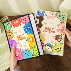 Small Photo Album, Commemorative Album, Large Capacity Family and Children's Photo Album, 5inch 6inch Photo Insert-Style Vertical Format, Plastic-Sealed