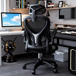 Computer Chair, Comfortable for Long Sitting, Home Use, with Backrest, Office Chair, Student Study, Ergonomic, Gaming, Comfortable, Bedroom
