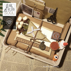 Soul Gift Time Trace DIY Handmade Photo Album Artistic Retro Photo Collection Creative Growth Birthday Christmas New Year