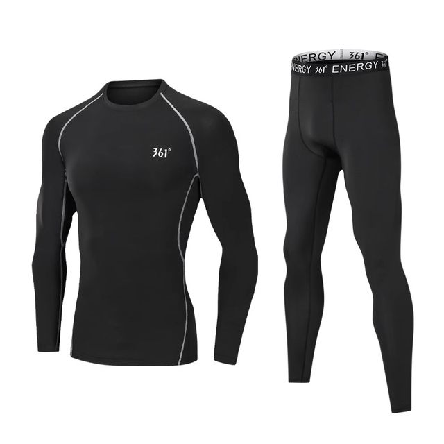 361 tights men's autumn quick-drying sports suit underwear long-sleeved ...