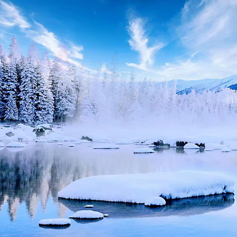 新疆旅游阿勒泰喀纳斯禾木白哈巴吉克普林海上魔鬼城将军山5日嗨