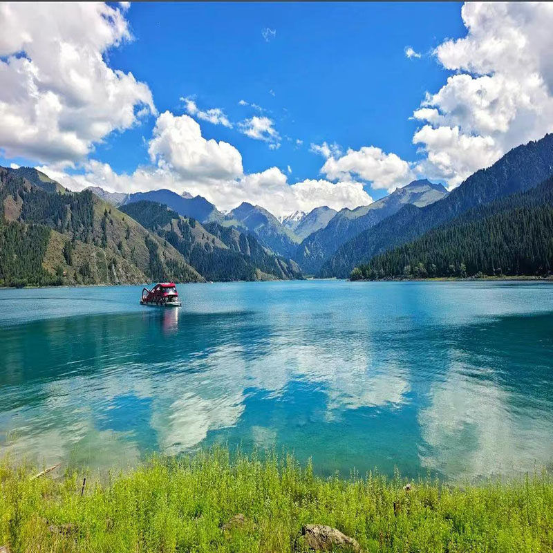 新疆旅游天池南山牧场吐鲁番吐峪沟火焰山库木塔格沙漠3日6人小团
