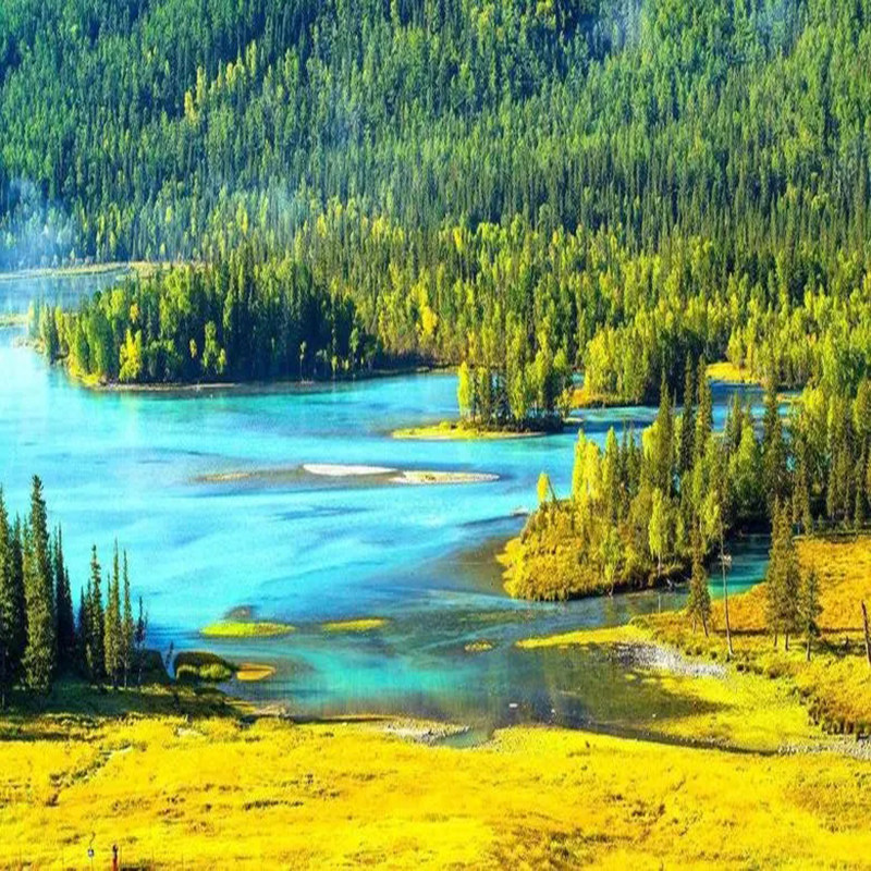 新疆旅游阿勒泰起止北疆喀纳斯禾木拼车纯玩3日跟团游2晚住景区内