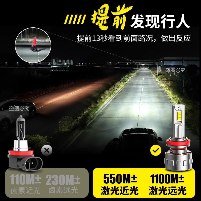 09-10-11-12-13-14-15-16款道奇酷威led大灯酷博近光远光改装灯泡-淘宝网
