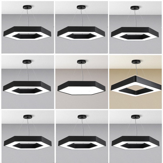 ハニカム六角形シャンデリア - ショッピングモール、ジム、オフィス用