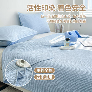 
Class A Xinjiang cotton quilted double-sided pure cotton bed cover three-piece set multi-functional quilted non-slip tatami sheets