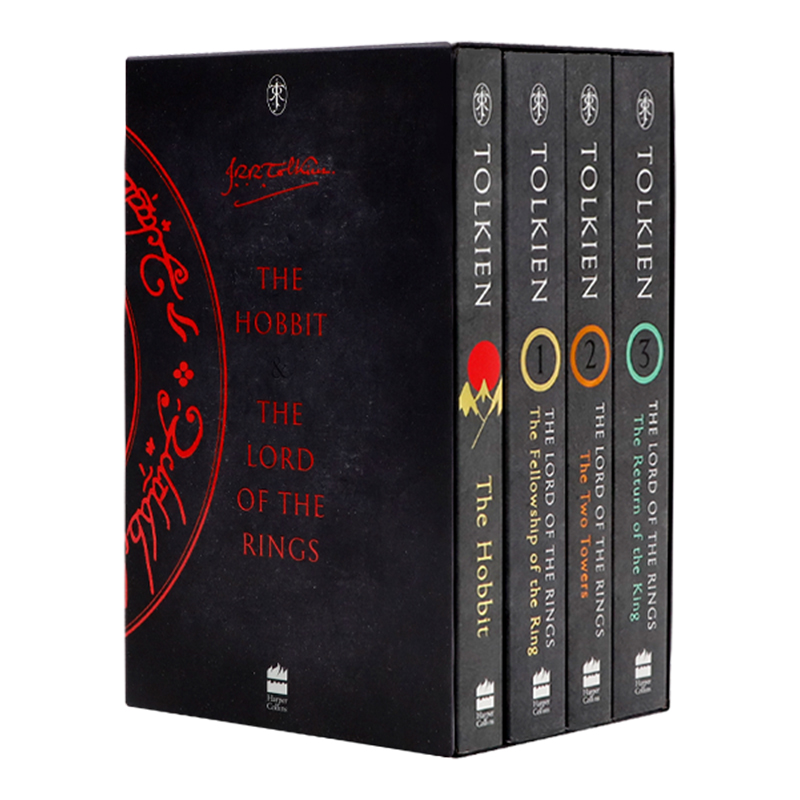 ホビットの冒険と指輪物語 4巻セット - J.R.R.トールキン - 英語