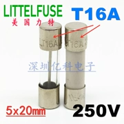 Op máy sưởi phòng tắm gốm ống cầu chì T16A nhập khẩu Litex E250V 16A 20A 5*20mm