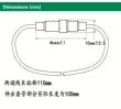 Máy sưởi phòng tắm Op cầu chì đặc biệt T16A E250V T20A250V cầu chì nhập khẩu 5 * 20mm