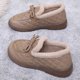 
Women's winter new plush cotton shoes, fashionable beanie shoes, mother's cotton shoes, non-slip warm snow boots
