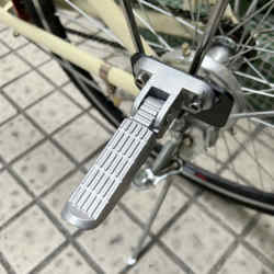 Japanese Electric Bicycle Rear Seat Footrest with Internal Gear Shift, No Distortion, Installation Accessories Included