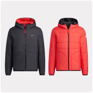 
Cool Dongcheng Genuine Adidas Men's Reversible Lightweight Warm Sports and Casual Cotton Jacket HY7219