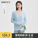 Sanfu Sweater Women 2025 New Spring Rose Lazy Style Fashion Base Knitted Top Women's Clothing 490513
