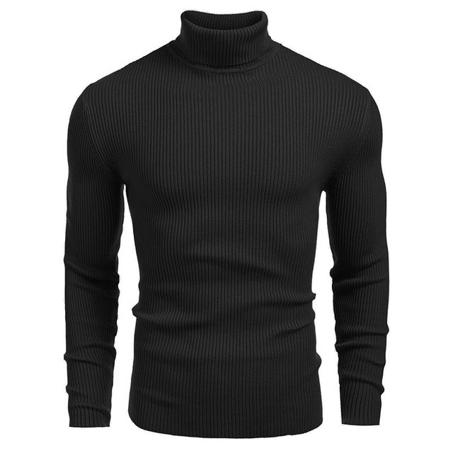 2024 foreign trade men's knitted sweater turtleneck sweater autumn and ...