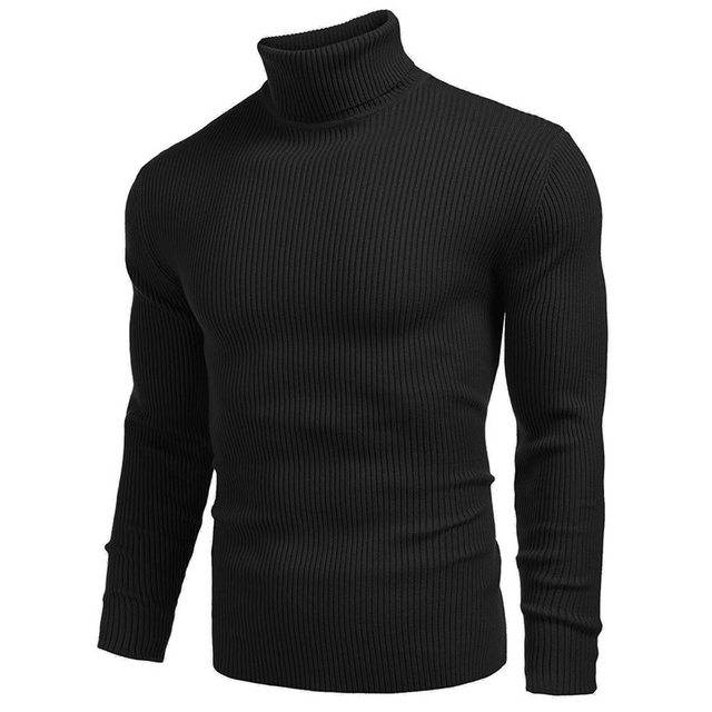 2024 foreign trade men's knitted sweater turtleneck sweater autumn and ...