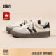 Semir moral training shoes for women 2025 autumn and winter new shoes for women thick-soled sports white shoes casual plus velvet sneakers for women
