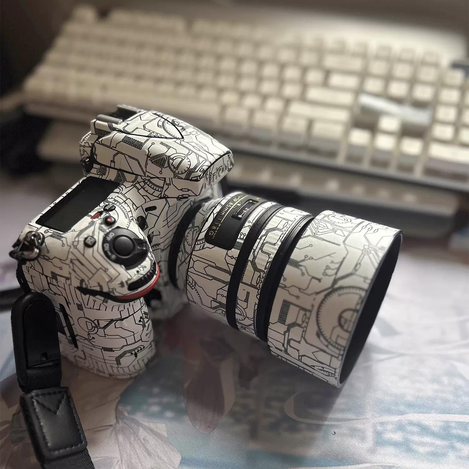 适用尼康相机贴膜d810 850 d7500防刮z50 z6ii z7保护贴纸z8 zfc