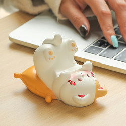 Cute Cat Phone Stand Ornament Office Desk Decoration Workstation Mood Stabilizer Gift for Girls