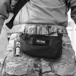 Deyiying multi -function tactical waist bag storage bag hanging cross -shoulder bag tool bag outdoor cycling bag
