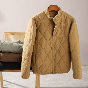 Shanxian foreign trade windproof and waterproof autumn and winter men's and women couples, cotton warmth, loose, stand -collar casual cotton jacket