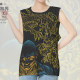 Samurai Dragon Tattoo Pattern Social People Suit Thug Large Size Quick-Drying Vest Men's and Women's Clothing 0018 Design No Boundary