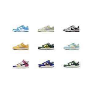 
[Climbing] NikeDunk synthetic leather/canvas/leather classic casual low-top versatile sneakers for women