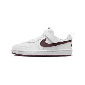 Nike children's sneakers, round toe, white, non-slip, wear-resistant, low-top, autumn, summer, spring and winter