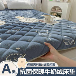 Home Velvet Mattress Dormitory Student Single Bedroom Mattress Pad Rental-Specific Milk Velvet Tatami Warm Soft Pad