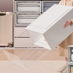 Drawer-Type Storage Box for Home Use, Transparent Plastic Wardrobe Organizer for Clothes, Pants, and Underwear, Home Storage Box