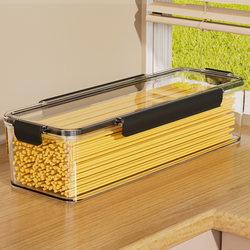Noodle Storage Box, Food-Grade Rectangular Container for Storing Pasta and Noodles, Moisture-Proof Sealed Jar for Refrigerator and Kitchen