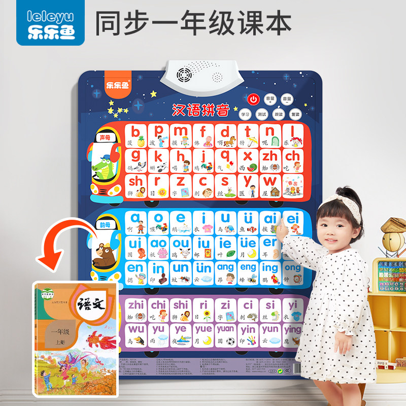 Chinese Pinyin Alphabet Wall Stickers Spelling Training Learning ...