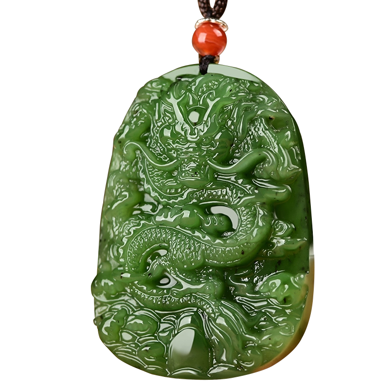 天然玉石　原石和田玉　古玉　老玉　龍　鷹彫り　玉佩　ネックレス　風水 貔貅和田玉白玉腰坠挂件高古玉老玉古董玉器把玩双面玉璧牌子热卖