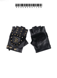 [Same Style as Wu Jiaxuan] Regenzone25Fw “Riot” Animal Paw Rivet Sheepskin Boxing Gloves