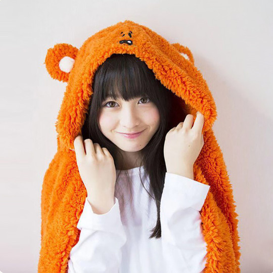 Jimansha Dry Girl ハムスター ケープレディースパジャマ - アニメ