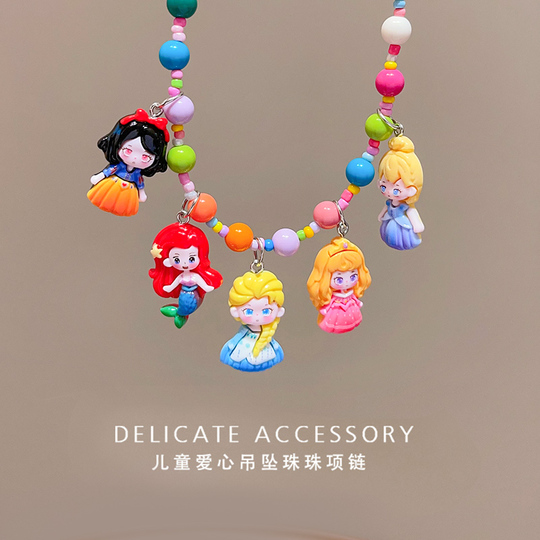 Lot De Pendaisons, Bracelets Et Colliers De Création – Bijoux DIY Thème Princesse (Occasion)