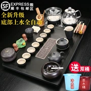 Khay trà đá, bàn trà, bộ trà kung fu, phòng khách gia đình, ấm đun nước đáy hoàn toàn tự động bàn cà phê