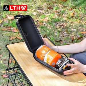 
LTHW Travel Outdoor Flat Gas Tank Cooker Pack Hard Thickened Anti-collision Pack Camping G2G5 Alpine Gas Storage Pack