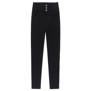 
Leggings for women in autumn and winter plus velvet thickened 2025 new high-waisted warm cotton pants pencil small feet black pants