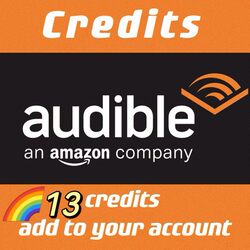 Us Audible Credit 13 Points Add to Any Audible.Com Account Us
