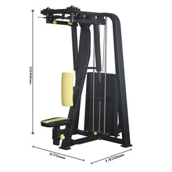 Intez Butterfly Machine Anti-Flying Bird Trainer Straight Arm Chest Press Chest Muscle Trainer Gym Equipment Commercial Fitness