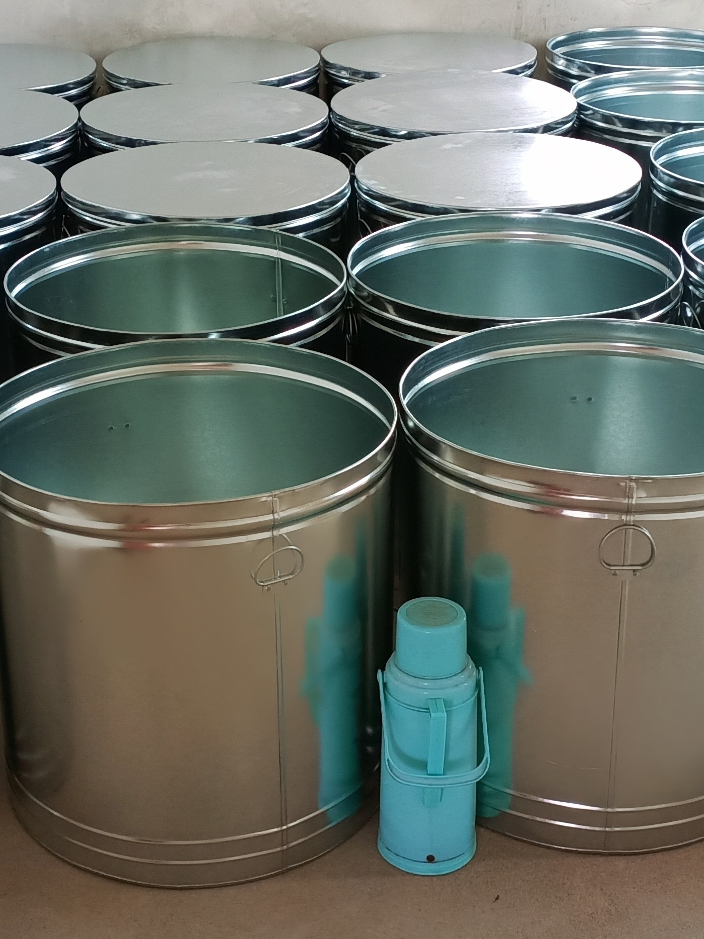Cooked Rice Container Metal Chibu Bear 50kg Rice Storage Container - Airtight Metal Rice Bucket