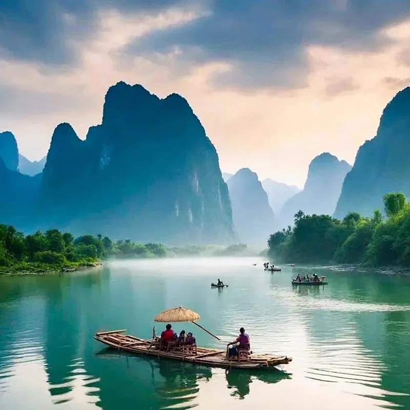 【错峰桂林旅游】2人起住龙脊精品团纯玩阳朔5天4晚跟团游