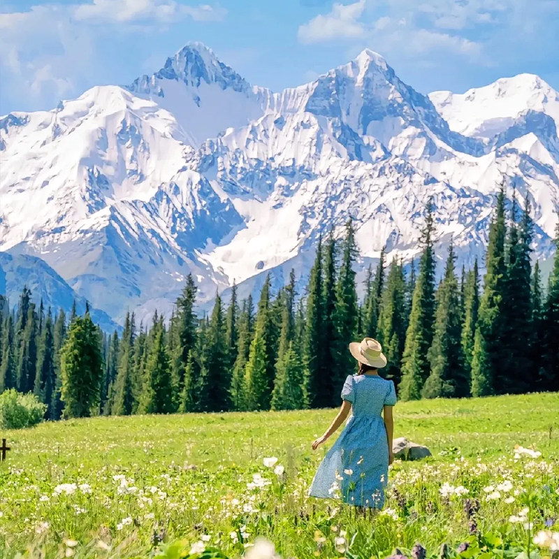 橙怡旅行新疆阿勒泰旅游2天1晚赛里木湖跟团游纯玩二日游