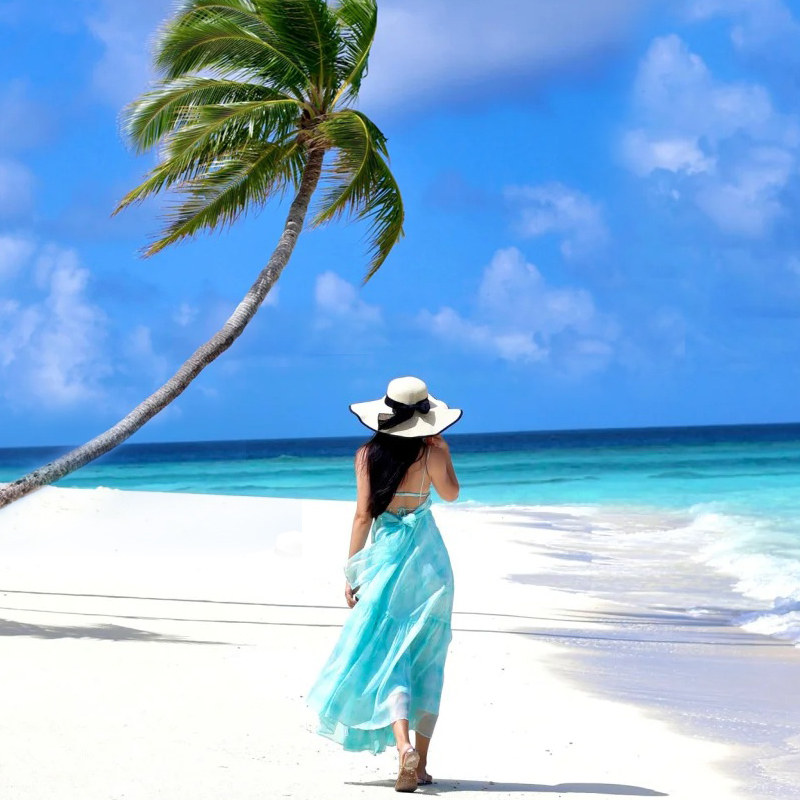 双飞含机票海口三亚旅游5天4晚跟团游纯玩团旅行暖冬海南蜈支洲岛