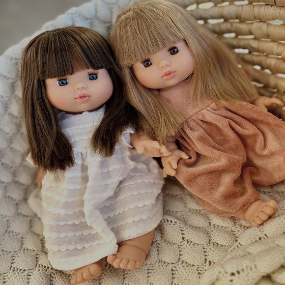 
French minikane simulation cute soothing sleeping doll play house children's toy girl gift baby