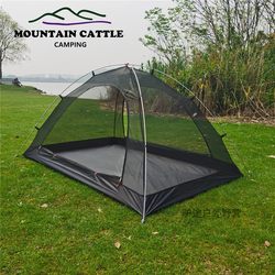 Outdoor camping mosquito net aluminum pole gauze net